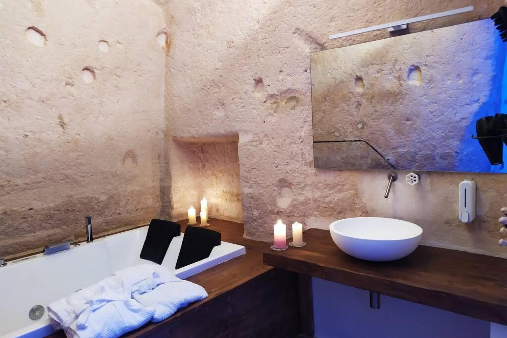 Fornaci 46 Sassi Con Idromassaggio Villa Matera Ngoại thất bức ảnh